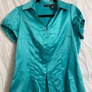 East 5th Woman's Blouse - Large - Blue